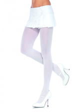 White fashion tights